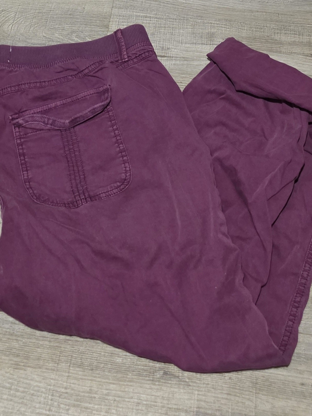 Sonoma Women's Pull-On Skinny Pants in Plum
